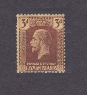 1921 Cayman Islands 51y MH King George V 65,00 €