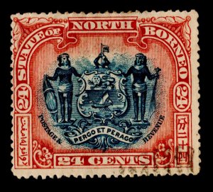 North Borneo Scott 88 Used.