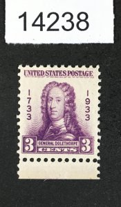 MOMEN: US STAMPS # 726 MINT OG NH LOT #14238