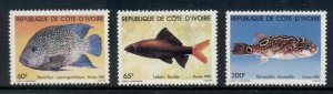 Ivory Coast 1981 Marine Life, Fish MLH