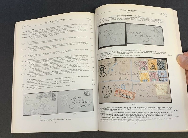 British Empire Stamps & Postal History, Christie's Robson Lowe, Mar. 13-14, 1991