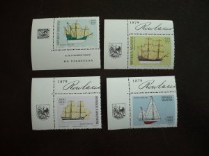 Stamps - Argentina - Scott# B80-B83 - Mint Never Hinged Set of 4 Stamps