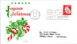 Canada 1966 FDC - Christmas Cover  - Ottawa, Ont - J3914