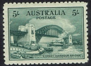 AUSTRALIA 1932 BRIDGE 5/- 