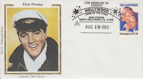 1983 Elvis Presley Colorano Hollywood Stars Part IV