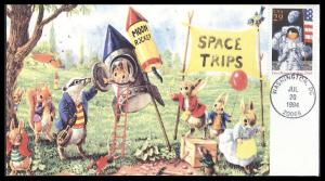 #2841 First Moon Landing S & T FDC