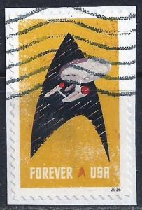 US ~ Scott # 5132 ~ Used on paper ~ Star Trek