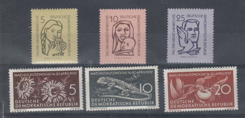 Germany DDR 1957 Sets x 2 MNH JK2958
