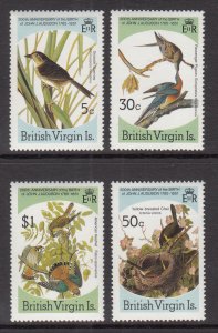 British Virgin Islands 520-523 Birds MNH VF