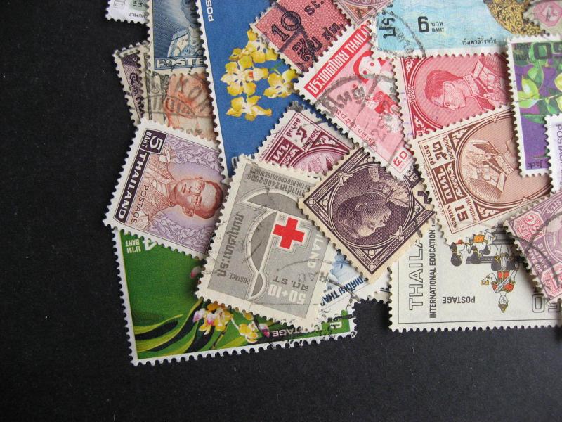 Thailand 53 different? stamps, better stuff lurks here, check them out!