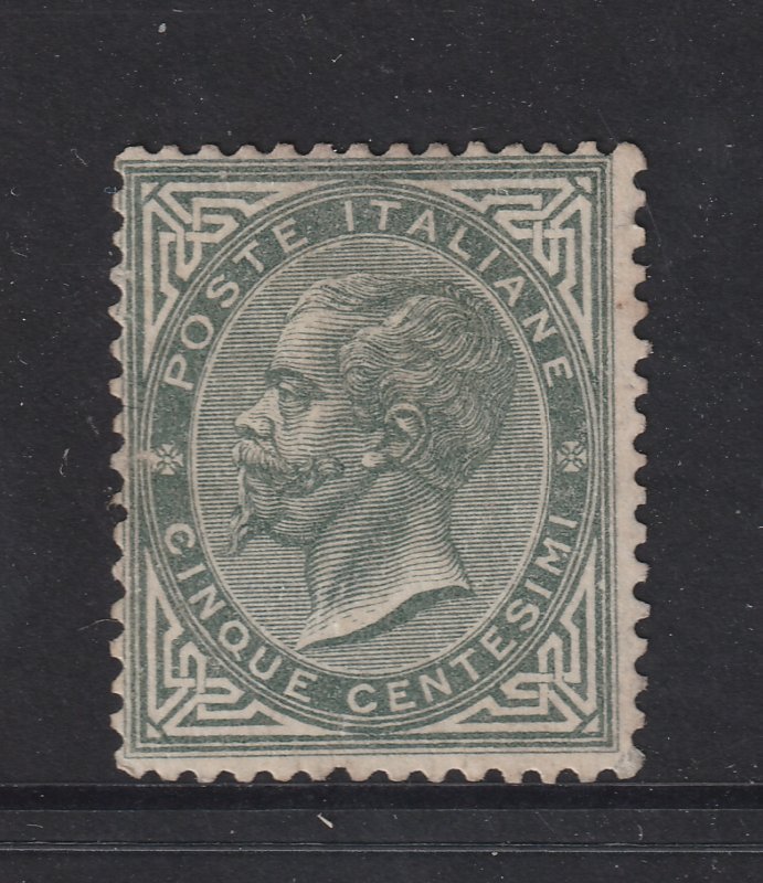 Italy a MNG 5c grey from 1863