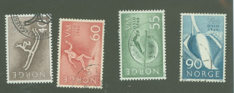 Norway #486-9  Single (Complete Set)