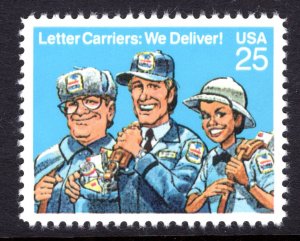 2420 MNH single Letter Carriers