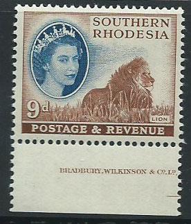 Southern Rhodesia SG 85  MUH margin copy