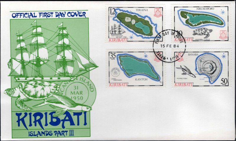 Kiribati, Worldwide First Day Cover, Maritime