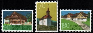 Liechtenstein # 1132 - 1134 MNH