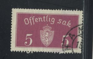 Norway O10a Used cgs