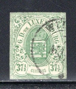 Luxembourg #11   Used   F/VF  CV $200.00   ...   3600011