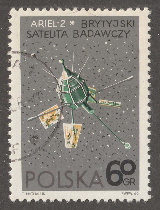 Poland stamp, Scott# 1468, used, VF, single stamp,  #1468