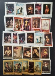 USSR Russia Stamp Lot Used CTO Soviet Union T6134