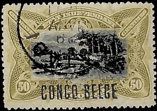 BELGIAN CONGO   #36 USED (5)