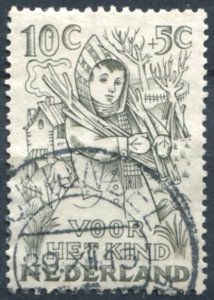 Netherlands Sc# B206 used