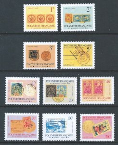 French Polynesia #O16-19,21-3,25,27-8 NH Stamps & Postmarks 1/13/95 Issues