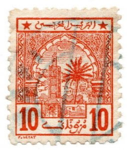 (I.B) French Morocco Local Post : Cherifien 10c