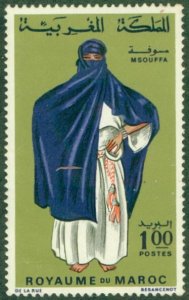 MOROCCO 206 MH BIN $1.00