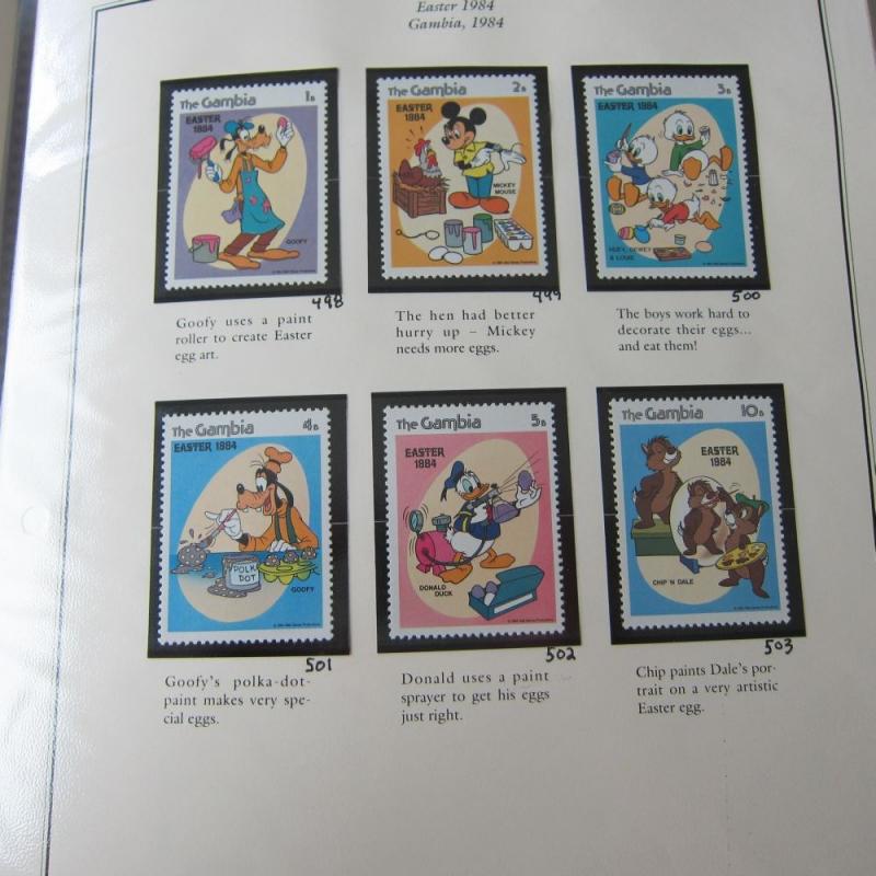 The Gambia Disney Sc 498-503 MNH