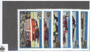 Romania, Sc #2589-94, MNH, complete set