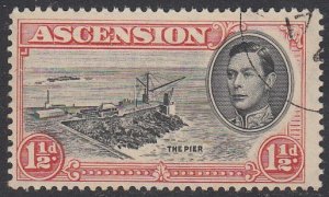 Ascension 42b Used Perf 13½ CV $1.40