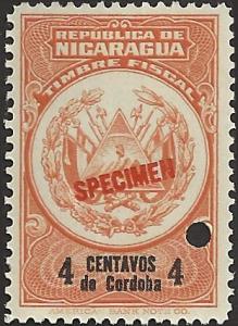 NICARAGUA SPECIMEN