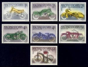 Hungary Sc# 2963-8 MNH Motorcycles