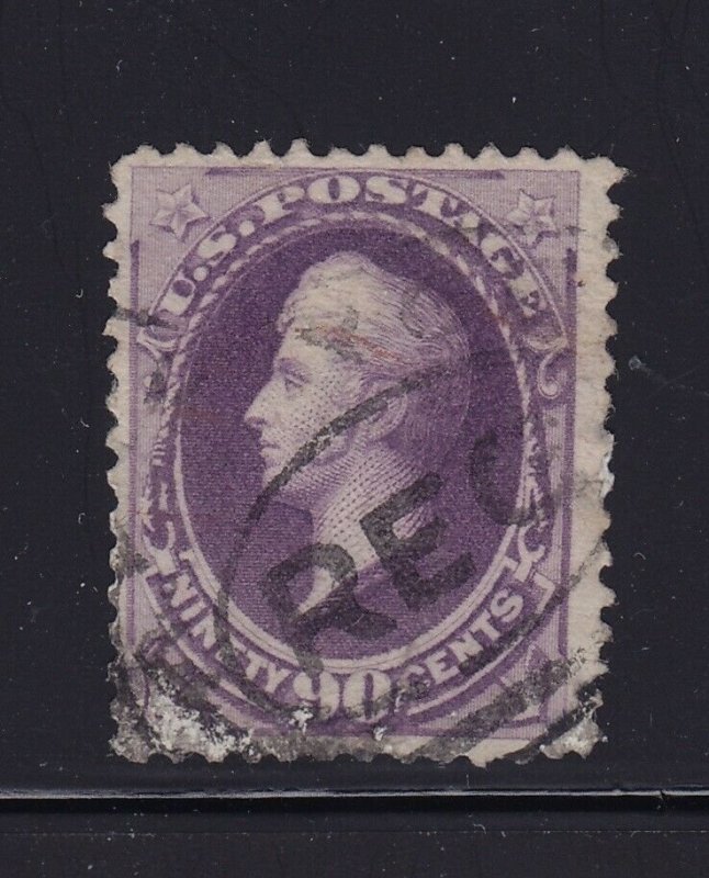 218 F-VF used neat cancel with nice color cv $ 250 ! see pic !