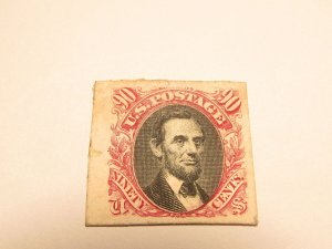 USA Stamps Scott #122 P4, proof on card 1869, with Alan Miller Certificate,