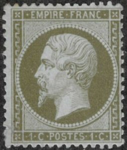 France #22 Mint Hinged 10% of SCV $140  **FREE Domestic SHIPPING**