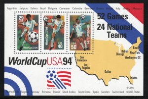 ALLY'S STAMPS US Scott #2837 $1.19 Soccer Souvenir Sheet MNH [W-40b]