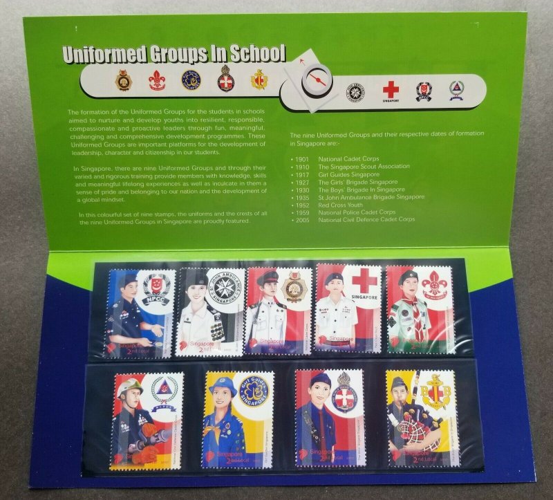 Singapore Uniformed Groups In School 2007 Uniform St. John Scout (p. pack) MNH