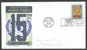 United Nations 121  FDC