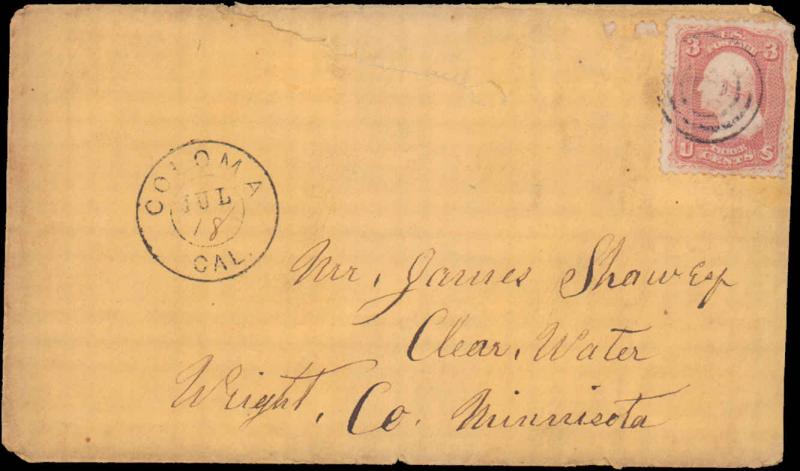 United States, California, 1861-8 Issue