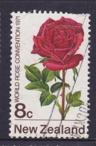 New Zealand 1971 1st World Rose Conf. \Chrysler Imp\ 8d used