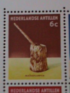 NEDERLANDS  ANTILLEN- NEDERLANDS CULTURES SERIES MNH S/S VF WE SHIP TO WORLDWIDE