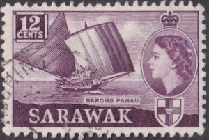 Sarawak #203 Used
