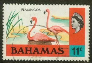 Bahamas 1971 - Birds - 11c Flamingo - used