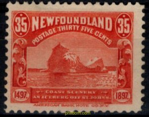 774399 HINGED CANADA. Terranova 1897 SERIE BASICA