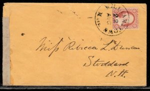 US #11 Williamstown MA to Stoddard NH b745