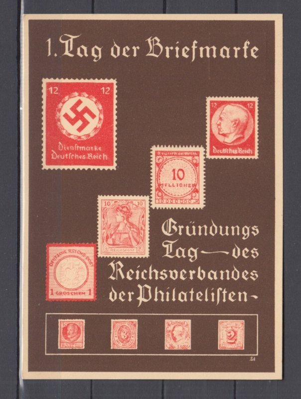 WWII  Third Reich Propaganda Postcard