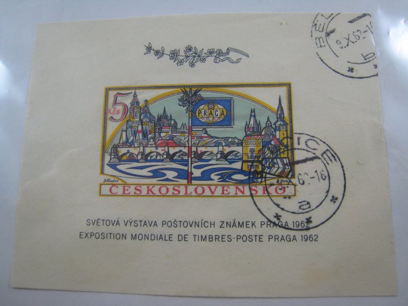 CZECHOSLOVAKIA 1962  SCOTT # 1134a  USED