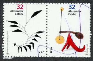 US 3198-3199 Used : : Attached Pair